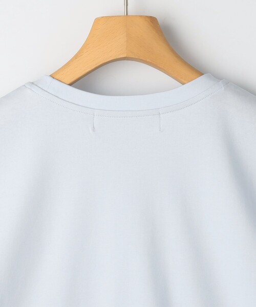 NOLLEY’S Sophi（ノーリーズソフィ）の「《手洗い可能》W&Wベイシック丈Tシャツ（Tシャツ/カットソー・レディース・ダークブラウン/ダークネイビー/ホワイト/サックスブルー・38）」の19枚目の写真