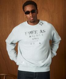 Schott/ショット/CREW SWEAT RANDOM STENCIL/クルー スウェット ランダム ステンシル