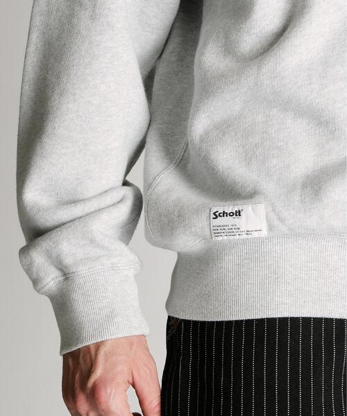 Schott(ショット)の「Schott/ショット/CREW SWEAT RANDOM STENCIL/クルー スウェット ランダム ステンシル(スウェット・メンズ・ベージュ/グレー・M/L/XL/2XL)」の11枚目の写真