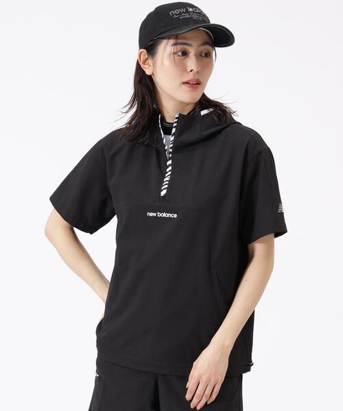 New Balance Golf(ニューバランスゴルフ)の「【new balance golf】HALF ZIP PULLOVER HOODIE(その他トップス・レディース・ベージュ系その他/ホワイト/ブラック・LARGE/SMALL/MEDIUM)」の14枚目の写真