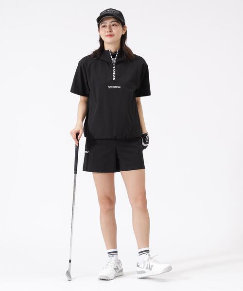 New Balance Golf(ニューバランスゴルフ)の「【new balance golf】HALF ZIP PULLOVER HOODIE(その他トップス・レディース・ベージュ系その他/ホワイト/ブラック・LARGE/SMALL/MEDIUM)」の16枚目の写真
