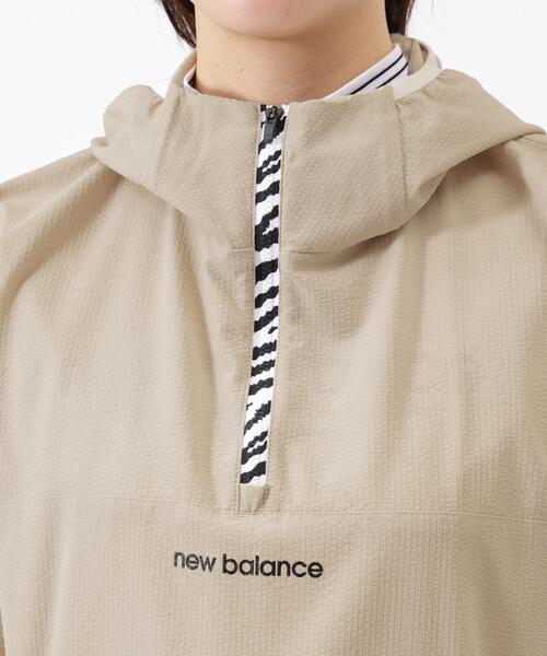 New Balance Golf(ニューバランスゴルフ)の「【new balance golf】HALF ZIP PULLOVER HOODIE(その他トップス・レディース・ベージュ系その他/ホワイト/ブラック・LARGE/SMALL/MEDIUM)」の4枚目の写真