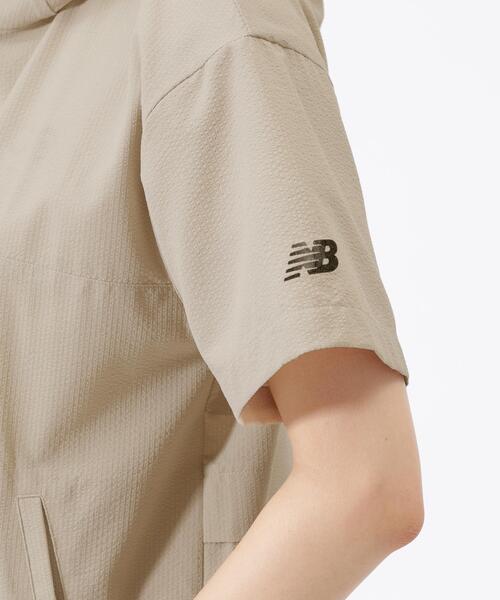 New Balance Golf(ニューバランスゴルフ)の「【new balance golf】HALF ZIP PULLOVER HOODIE(その他トップス・レディース・ベージュ系その他/ホワイト/ブラック・LARGE/SMALL/MEDIUM)」の5枚目の写真