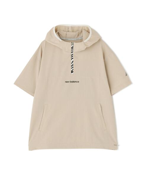 New Balance Golf(ニューバランスゴルフ)の「【new balance golf】HALF ZIP PULLOVER HOODIE(その他トップス・レディース・ベージュ系その他/ホワイト/ブラック・LARGE/SMALL/MEDIUM)」の9枚目の写真