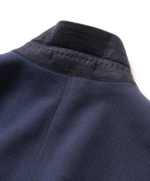 TAGLIATORE（タリアトーレ）の「TAGLIATORE / “VESUVIO” ジャカードジャケット（テーラードジャケット・メンズ・ネイビー・48/46/42/44）」の10枚目の写真