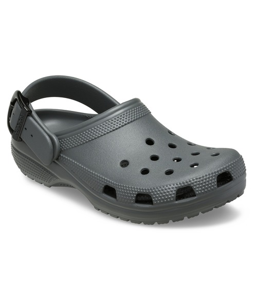 crocs(クロックス)の「CROCS クロックス CLASSIC BUCKLE CLOG クラシック バックル クロッグ 213347-0YK(サンダル・レディース・ダークグレー・22.0cm/23.0cm/24.0cm/25.0cm)」の4枚目の写真