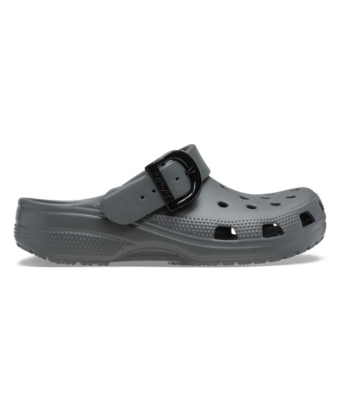 crocs(クロックス)の「CROCS クロックス CLASSIC BUCKLE CLOG クラシック バックル クロッグ 213347-0YK(サンダル・レディース・ダークグレー・22.0cm/23.0cm/24.0cm/25.0cm)」の3枚目の写真