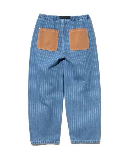 Mountain Mania（マウンテンマニア）の「Mountain Mania/マウンテンマニア　Pin-Stripe Denim Pants（デニムパンツ・メンズ・ブラック/ライトインディゴブルー・X-LARGE/LARGE/MEDIUM）」の8枚目の写真