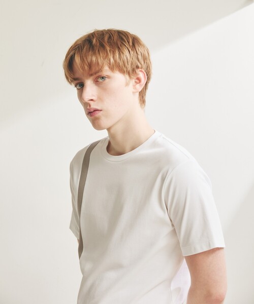 5351 POUR LES HOMMES（ゴーサンゴーイチプールオム）の「【Wide L-Line】半袖Tシャツ（Tシャツ/カットソー・メンズ・ブラック/ブルー/ホワイト・48/46/44/50）」の11枚目の写真