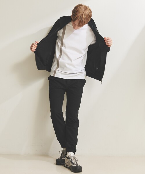 5351 POUR LES HOMMES（ゴーサンゴーイチプールオム）の「【Wide L-Line】半袖Tシャツ（Tシャツ/カットソー・メンズ・ブラック/ブルー/ホワイト・48/46/44/50）」の8枚目の写真