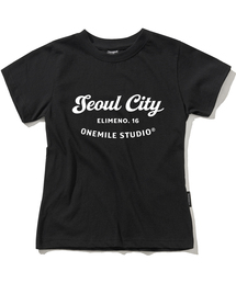 EL ソウルシティ スリムフィット 半袖Tシャツ 2カラー
