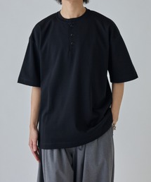 Lui's | サマーミラノヘンリーネックTシャツ(Tシャツ/カットソー)