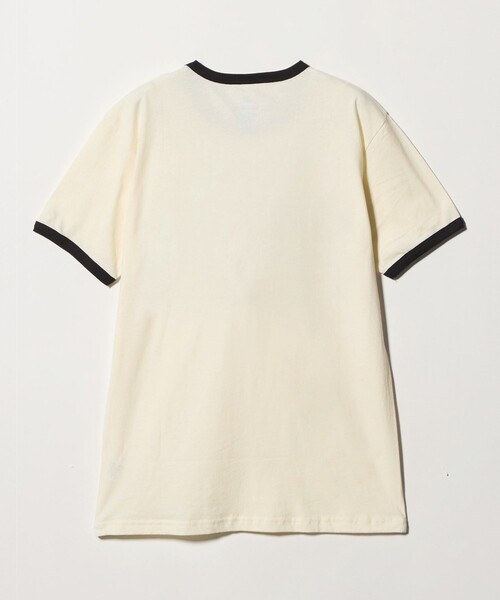 ASTRAET(アストラット)の「<BLUESCENTRIC>ROXY LA リンガーTシャツ(Tシャツ/カットソー・レディース・ホワイト・FREE)」の2枚目の写真