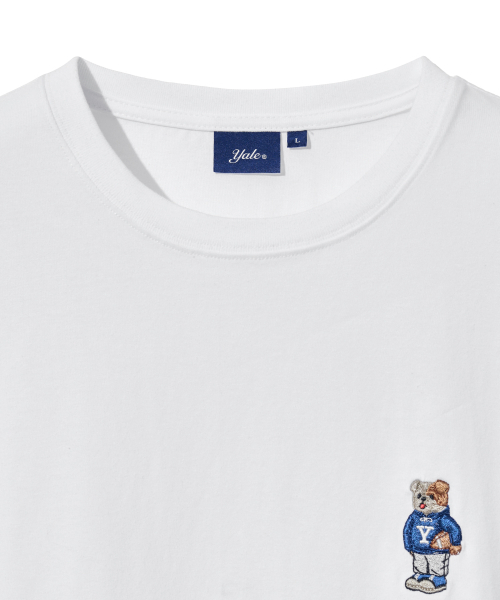 YALE（イェール）の「[2PACK] エンブロイダリーダンス半袖Tシャツ ホワイト/ホワイト（Tシャツ/カットソー・レディース・その他・X-SMALL/XX-LARGE/MEDIUM/LARGE/SMALL）」の4枚目の写真