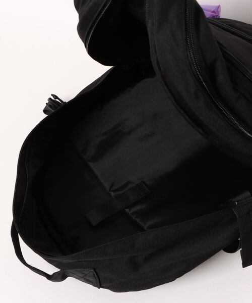 FILA(フィラ)の「【FILA/フィラ】【大容量29L A4サイズ対応】クリアポーチ付きバックパック 通勤・通学 PCポケット 部活 韓国ファッション ストリート(バックパック/リュック・メンズ・パープル/ブラック/サックスブルー・FREE)」の8枚目の写真