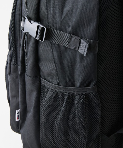 FILA(フィラ)の「【FILA/フィラ】【大容量29L A4サイズ対応】クリアポーチ付きバックパック 通勤・通学 PCポケット 部活 韓国ファッション ストリート(バックパック/リュック・メンズ・パープル/ブラック/サックスブルー・FREE)」の21枚目の写真