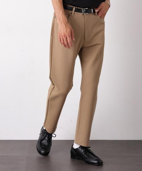 NANO universe(ナノユニバース)の「アンクルスキニー 5Pパンツ(その他パンツ・メンズ・ベージュ/ブラック・L/M/S/XL)」の1枚目の写真