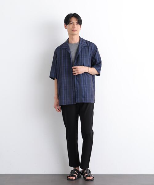 NANO universe(ナノユニバース)の「アンクルスキニー 5Pパンツ(その他パンツ・メンズ・ベージュ/ブラック・L/M/S/XL)」の4枚目の写真