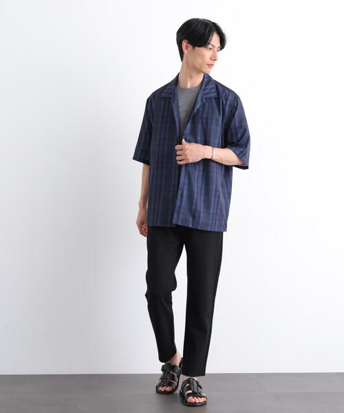 NANO universe(ナノユニバース)の「アンクルスキニー 5Pパンツ(その他パンツ・メンズ・ベージュ/ブラック・L/M/S/XL)」の5枚目の写真