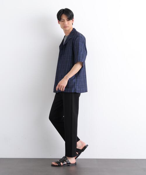 NANO universe(ナノユニバース)の「アンクルスキニー 5Pパンツ(その他パンツ・メンズ・ベージュ/ブラック・L/M/S/XL)」の6枚目の写真