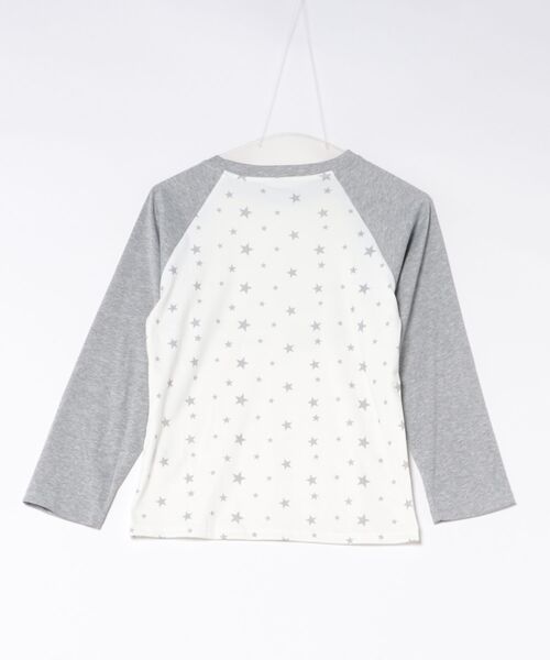AsheKsha(アシクシャ)の「星柄の丸首長袖トップス(Tシャツ/カットソー・レディース・ホワイト・M)」の7枚目の写真