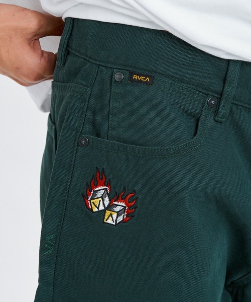RVCA(ルーカ)の「RVCA メンズ KALEB 5 POCKET SHORT 21 ショートパンツ 【2026年夏モデル】(その他パンツ・メンズ・マルチ・28inch/30inch/32inch)」の9枚目の写真