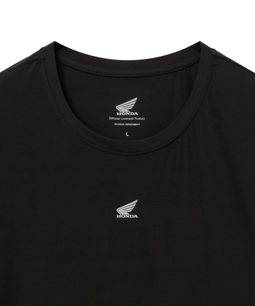 PHYPS MOTORCYCLE(フィップスモーターサイクル)の「Air Layer System Short Sleeve Black(Tシャツ/カットソー・レディース・その他・SMALL/MEDIUM/LARGE/X-LARGE)」の4枚目の写真