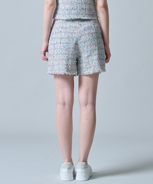 DOUBLE STANDARD CLOTHING（ダブルスタンダードクロージング）の「サマーツイードショートパンツ（その他パンツ・レディース・マルチ・36/38）」の5枚目の写真