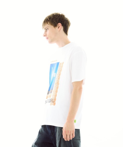 LOOSE JOINTS(ルーズジョインツ)の「別注 CLAY ARLINGTON - UNDERGROUND DEVELOPMENT GROUP S/S TE(Tシャツ/カットソー・メンズ・ホワイト・LARGE/MEDIUM/SMALL)」の3枚目の写真