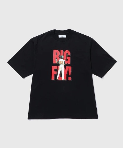 markaware(マーカウェア)の「【markaware/marka】Tee Yuji Takeuchi forty two(Tシャツ/カットソー・メンズ・ブラック・1)」の1枚目の写真