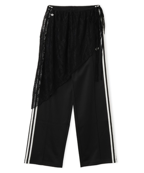 adidas(アディダス)の「adidas 2IN1 FIREBIRD LOOSE TRACK TROUSERS WITH LACE SKIRT / アディダス レーススカート付き 2イン1 ファイヤーバード ルーズ トラックパンツ(その他パンツ・レディース・ブラック・S/M/L)」の5枚目の写真