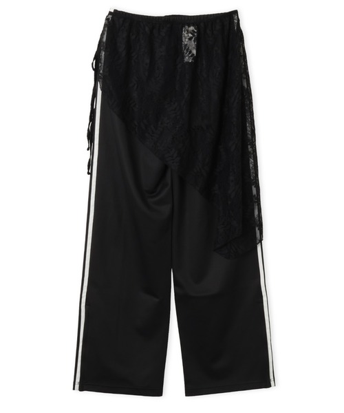 adidas(アディダス)の「adidas 2IN1 FIREBIRD LOOSE TRACK TROUSERS WITH LACE SKIRT / アディダス レーススカート付き 2イン1 ファイヤーバード ルーズ トラックパンツ(その他パンツ・レディース・ブラック・S/M/L)」の8枚目の写真