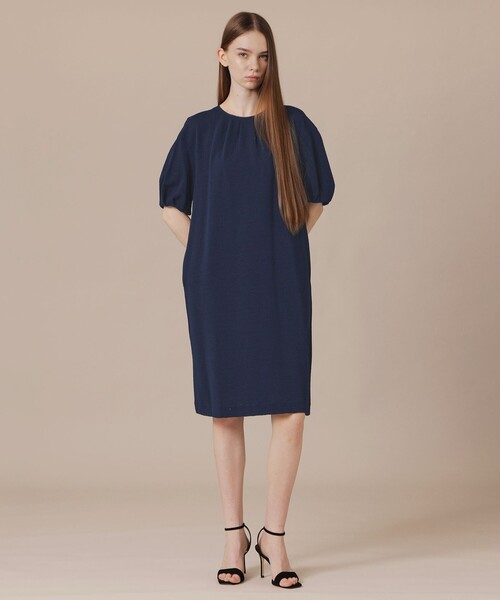 MACKINTOSH LONDON（マッキントッシュ ロンドン）の「【WEB・一部店舗限定】サッカーストレッチワンピース（ワンピース・レディース・ネイビー/チャコールグレー・38）」の13枚目の写真