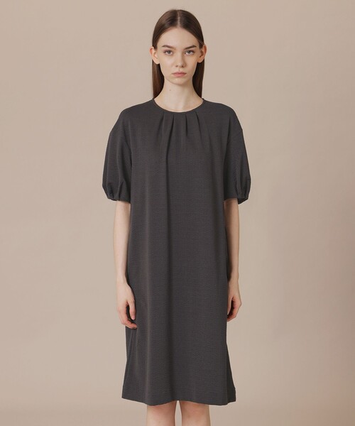 MACKINTOSH LONDON（マッキントッシュ ロンドン）の「【WEB・一部店舗限定】サッカーストレッチワンピース（ワンピース・レディース・ネイビー/チャコールグレー・38）」の12枚目の写真