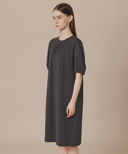 MACKINTOSH LONDON（マッキントッシュ ロンドン）の「【WEB・一部店舗限定】サッカーストレッチワンピース（ワンピース・レディース・ネイビー/チャコールグレー・38）」の11枚目の写真