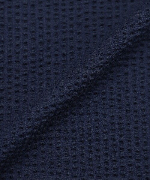 MACKINTOSH LONDON（マッキントッシュ ロンドン）の「【WEB・一部店舗限定】サッカーストレッチワンピース（ワンピース・レディース・ネイビー/チャコールグレー・38）」の5枚目の写真