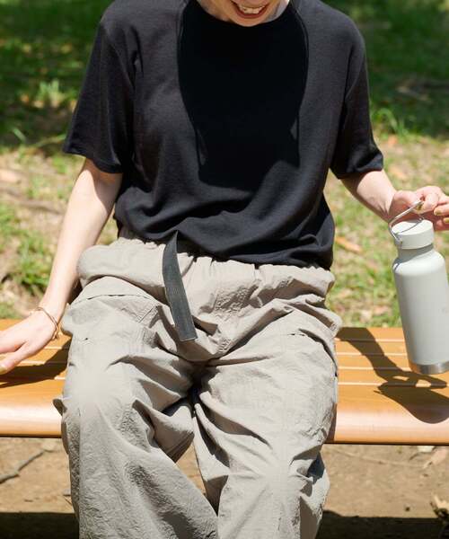OUTDOOR PRODUCTS(アウトドアプロダクツ)の「ULT SPORTS RUNNIN' TEE(Tシャツ/カットソー・レディース・グレー/ブラウン/ブラック・FREE)」の10枚目の写真