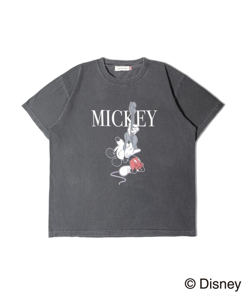 GOOD ROCK SPEED(グッドロックスピード)の「OOD ROCK SPEED/グッドロックスピード ROCK / MICKEY / SS TEE(Tシャツ/カットソー・メンズ・ホワイト/チャコール・M/L)」の5枚目の写真
