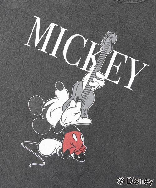 GOOD ROCK SPEED(グッドロックスピード)の「OOD ROCK SPEED/グッドロックスピード ROCK / MICKEY / SS TEE(Tシャツ/カットソー・メンズ・ホワイト/チャコール・M/L)」の8枚目の写真