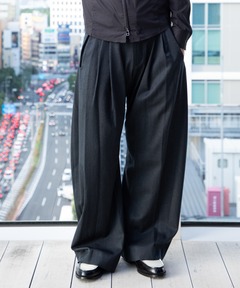 2 TUCK EASY WIDE ASSORT SLACKS / ツータックイージーワイドアソート