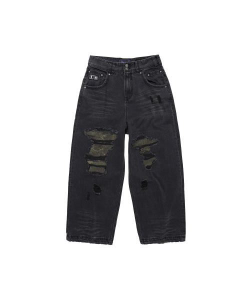 OPUS 0012(オーパス0012)の「Op. 09 SCARFACE DENIM PANTS BLACK(デニムパンツ・レディース・その他・SMALL/MEDIUM/LARGE)」の3枚目の写真