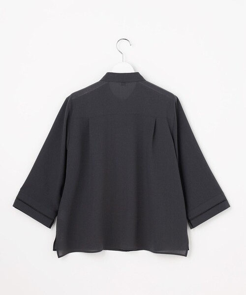 J.PRESS(ジェイプレス)の「トロピカルボイル シャツ ブラウス(シャツ/ブラウス・レディース・スカイブルー系/ベージュ系/グレー系・T15/T13)」の11枚目の写真
