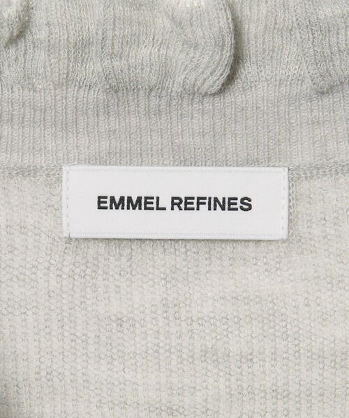 EMMEL REFINES（エメルリファインズ）の「＜EMMEL REFINES＞EM フリルトリム Vネック カーディガン（カーディガン/ボレロ・レディース・ライトグレー/ライトピンク/ネイビー・FREE）」の16枚目の写真