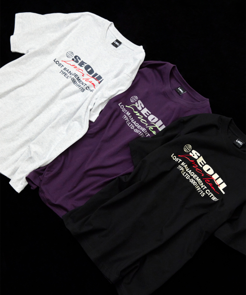 LMCの「SEOUL SERIES LOGO TEE light heather gray(Tシャツ/カットソー・メンズ・その他・SMALL/MEDIUM/LARGE/X-LARGE)」の3枚目の写真