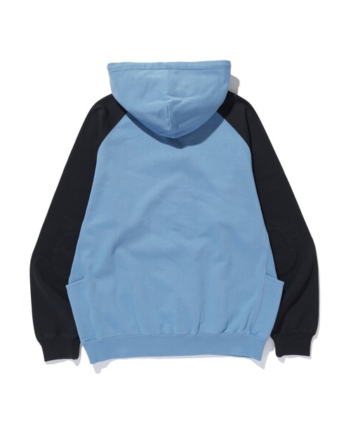 XLARGE(エクストララージ)の「WORK HOODED SWEATSHIRT(パーカー・メンズ・ライトブルー/ブラウン/ネイビー・XL/L/M/S)」の6枚目の写真