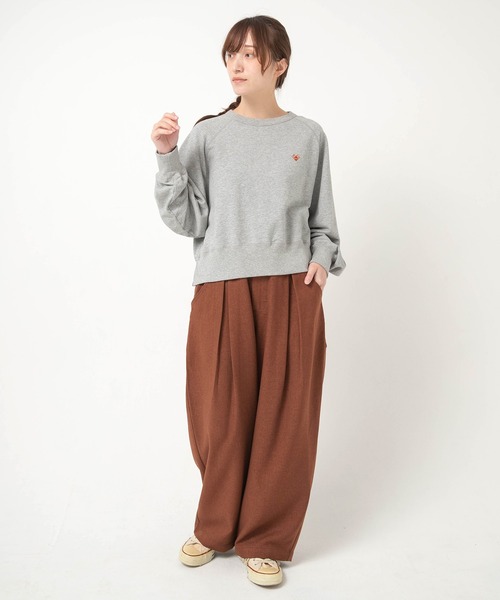 URCH RNA（アーチ アールエヌエー）の「R4490 ギャルソンのウールライクパンツ（その他パンツ・レディース・チャコール/グレー/ブラウン・FREE）」の13枚目の写真