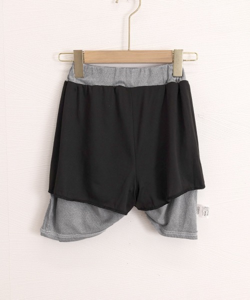 Miniministore(ミニミニストア)の「インナーパンツ付き ミニスカート 無地(スカート・レディース・ブラック/グレー・M/L)」の4枚目の写真