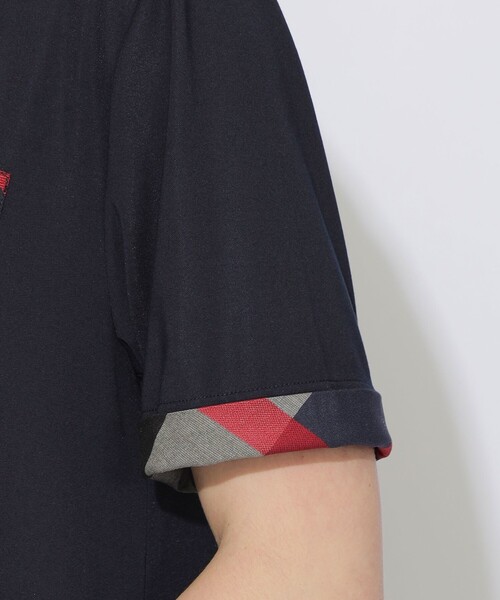 CB CRESTBRIDGE（シービークレストブリッジ）の「ポケットワンピース（ワンピース・レディース・ダークネイビー/ブルー系その他2/ホワイト系その他・M/S）」の4枚目の写真