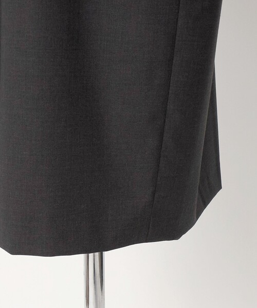 LOEFF（ロエフ）の「＜LOEFF＞ボックス ショートスリーブ ワンピース（ワンピース・レディース・ブラック/ダークグレー・1/0）」の16枚目の写真