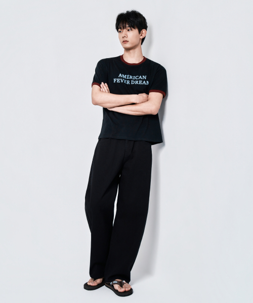 WAAR(ワール)の「M292 カチオンワイドパンツ_ブラック(その他パンツ・メンズ・その他・SMALL/MEDIUM/LARGE)」の5枚目の写真